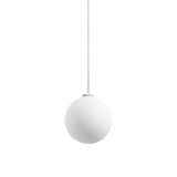 Glass 120. 01 Pendant: Brushed Aluminum