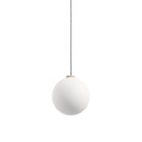 Glass 120. 01 Pendant: Brushed Brass