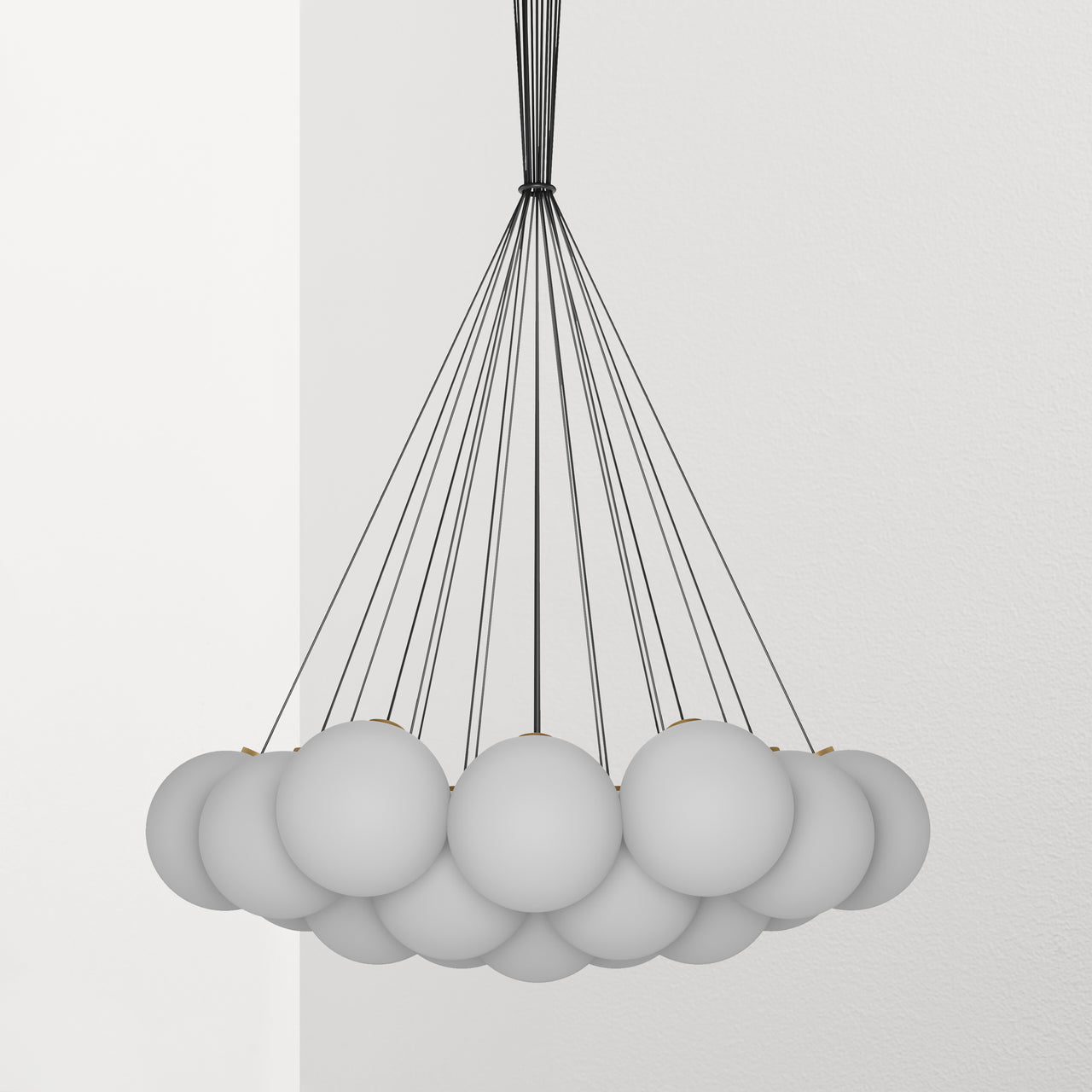 Glass 120. 19R Chandelier