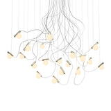 Node. 19 Chandelier: Brushed Nickel
