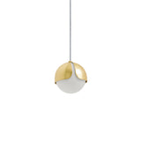 Ohm. Single Pendant: Polished Brass
