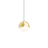 Ohm. Single Pendant: Polished Brass