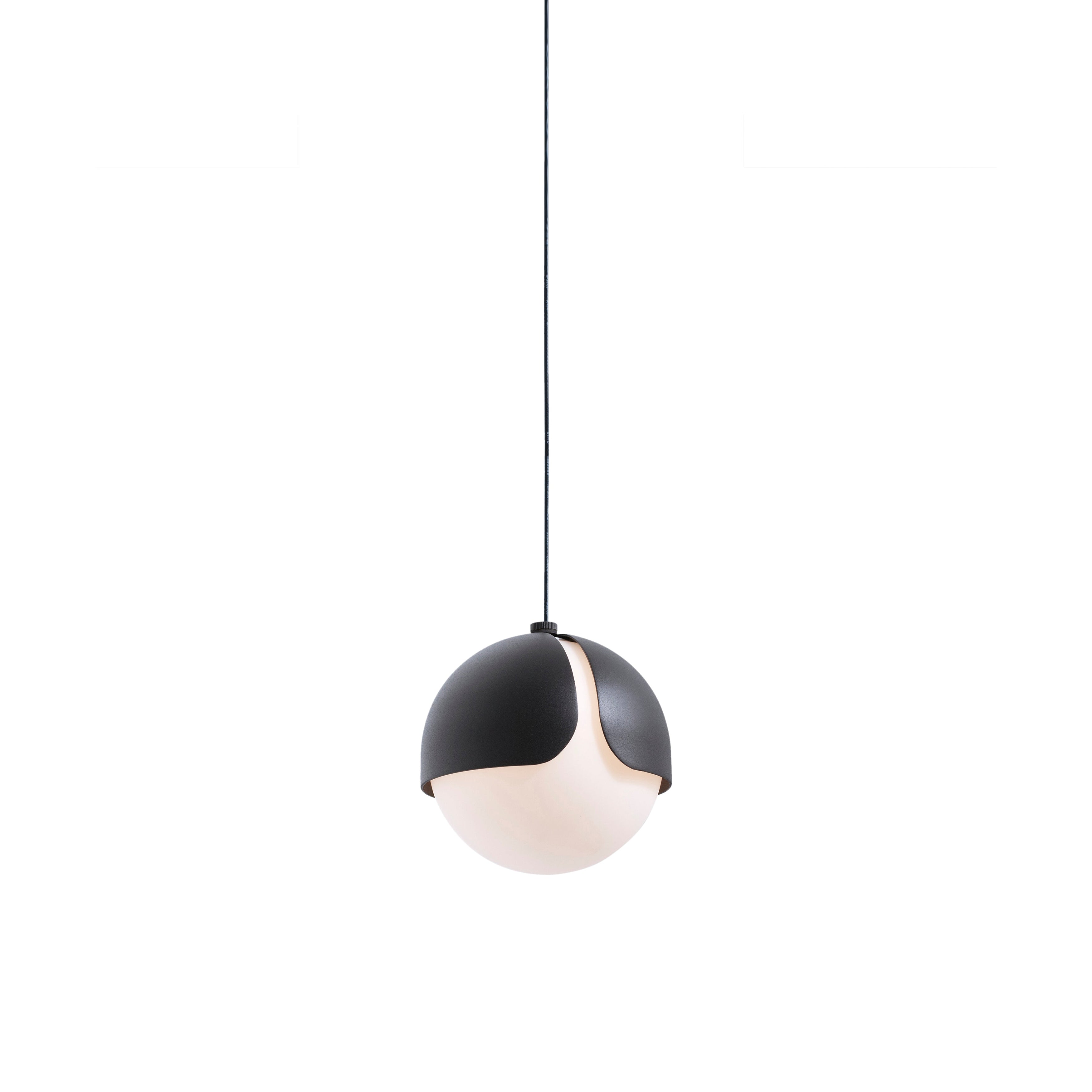 Ohm. Single Pendant: Sandtex Black