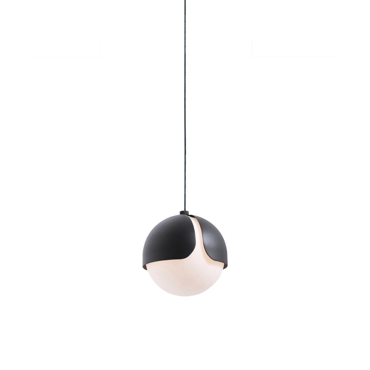 Ohm. Single Pendant: Sandtex Black