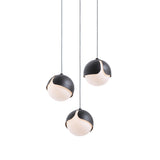 Ohm. 03 Chandelier: Sandtex Black