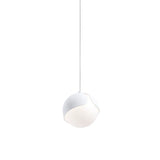 Ohm. Single Pendant: Sandtex White