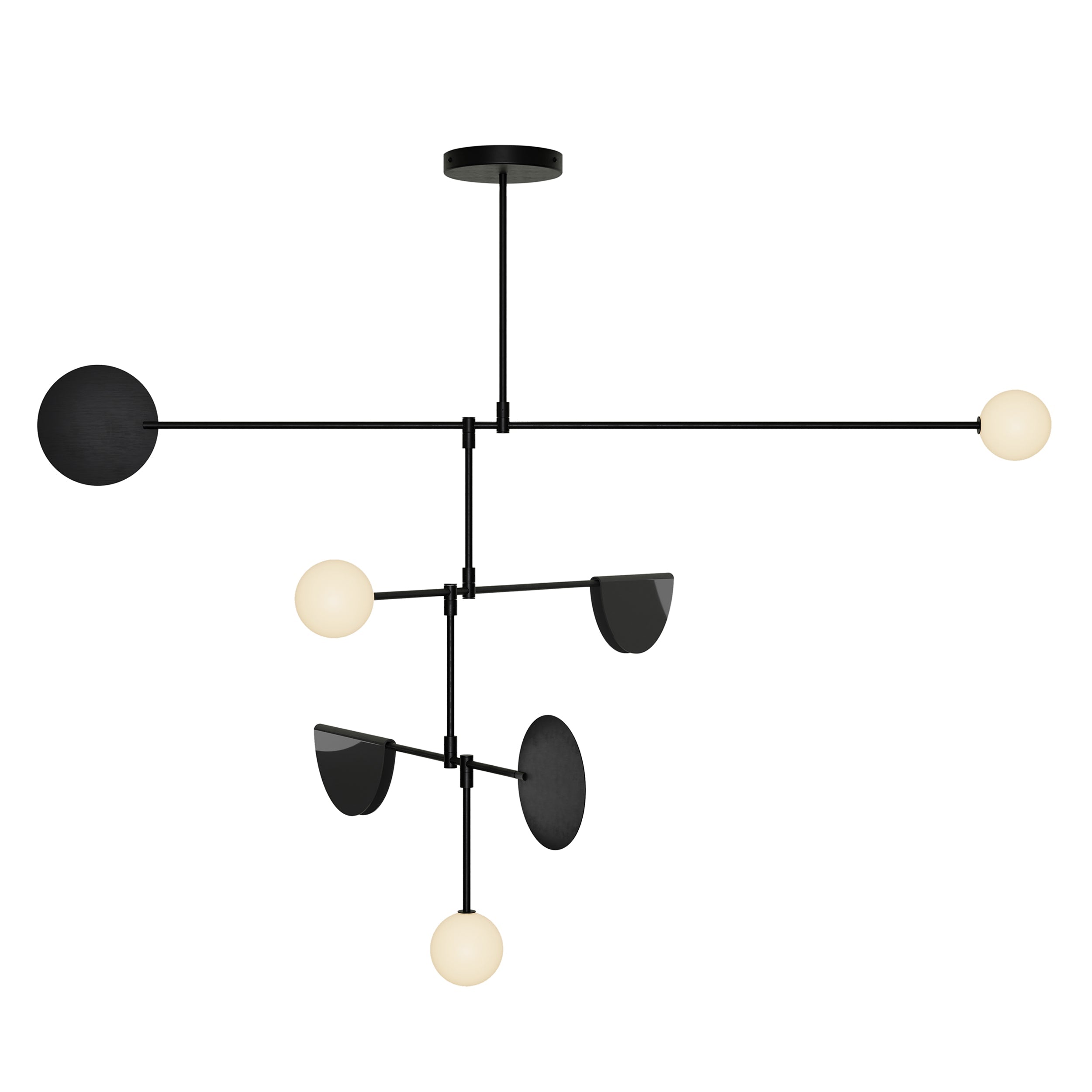 Phase. 03 Chandelier: Black Oxide