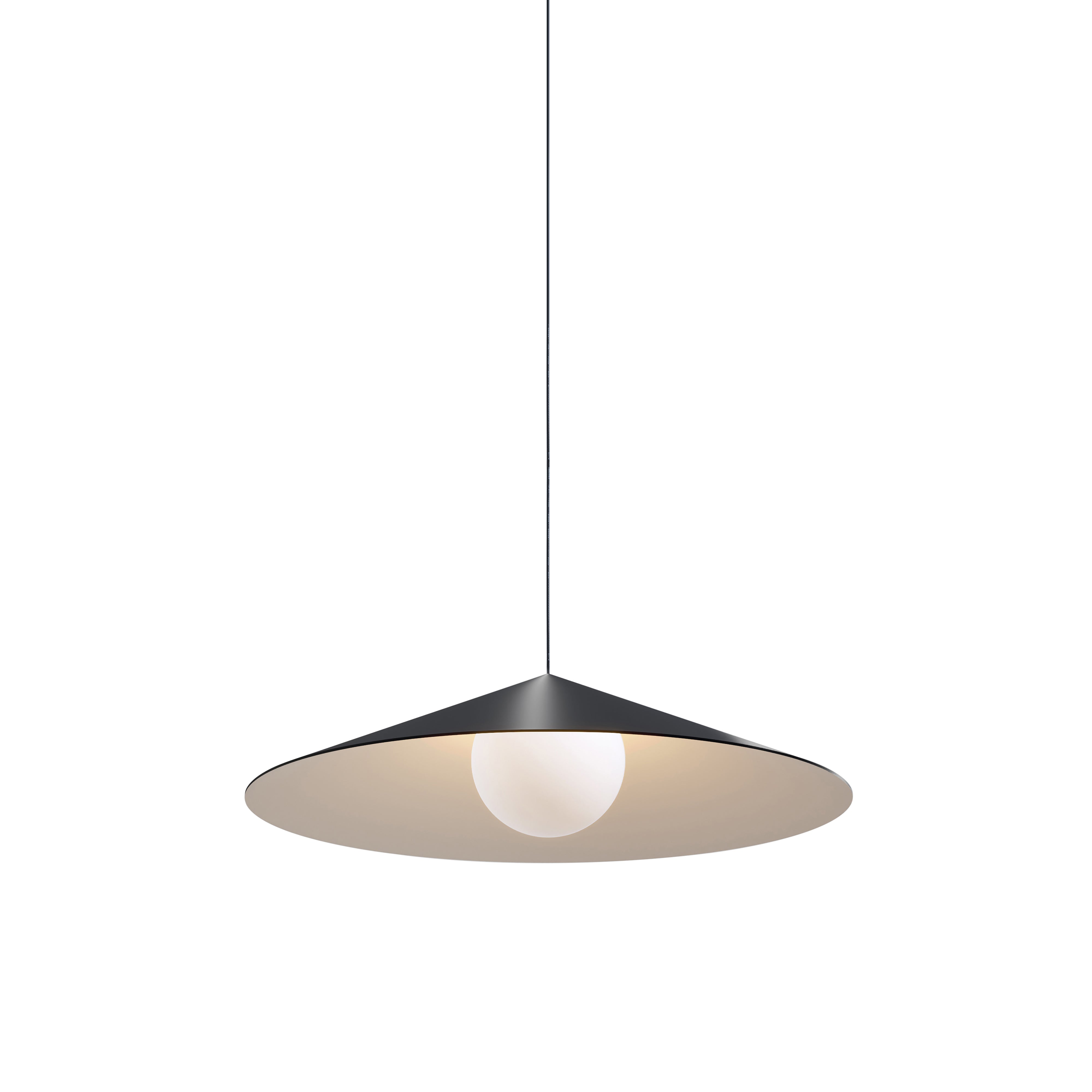 Wisp 120 Pendant: Matte Black