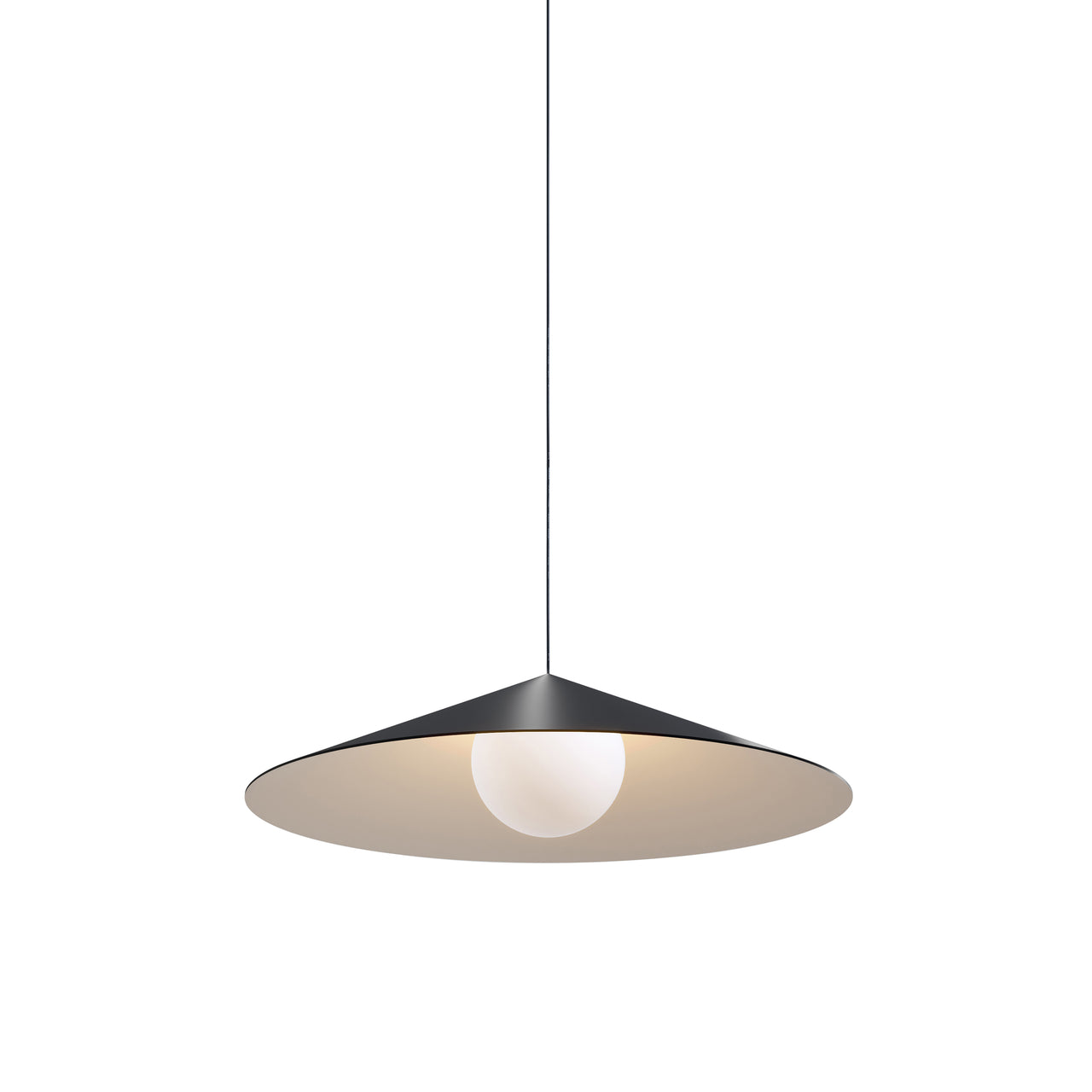 Wisp 120 Pendant: Matte Black