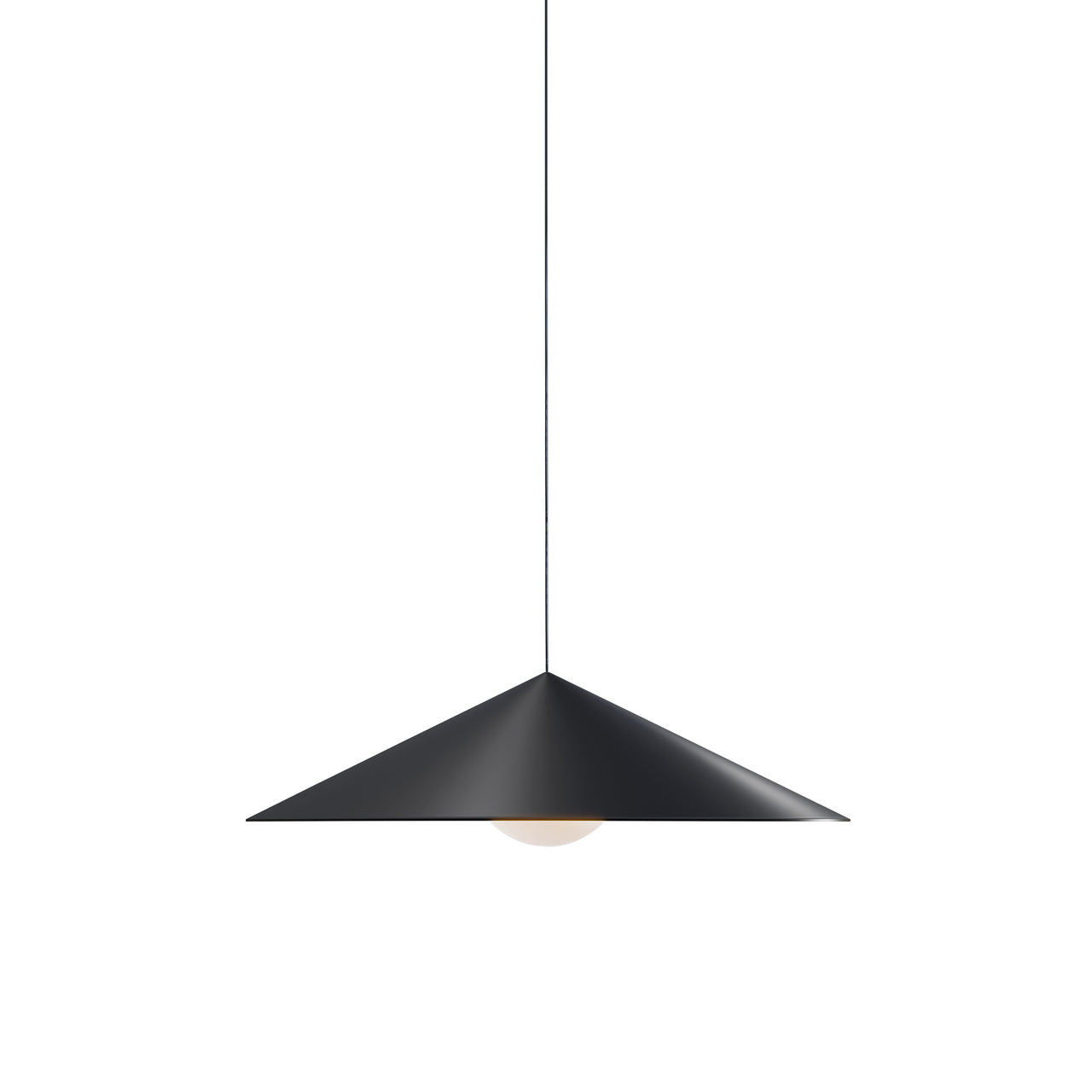 Wisp 120 Pendant: Matte Black