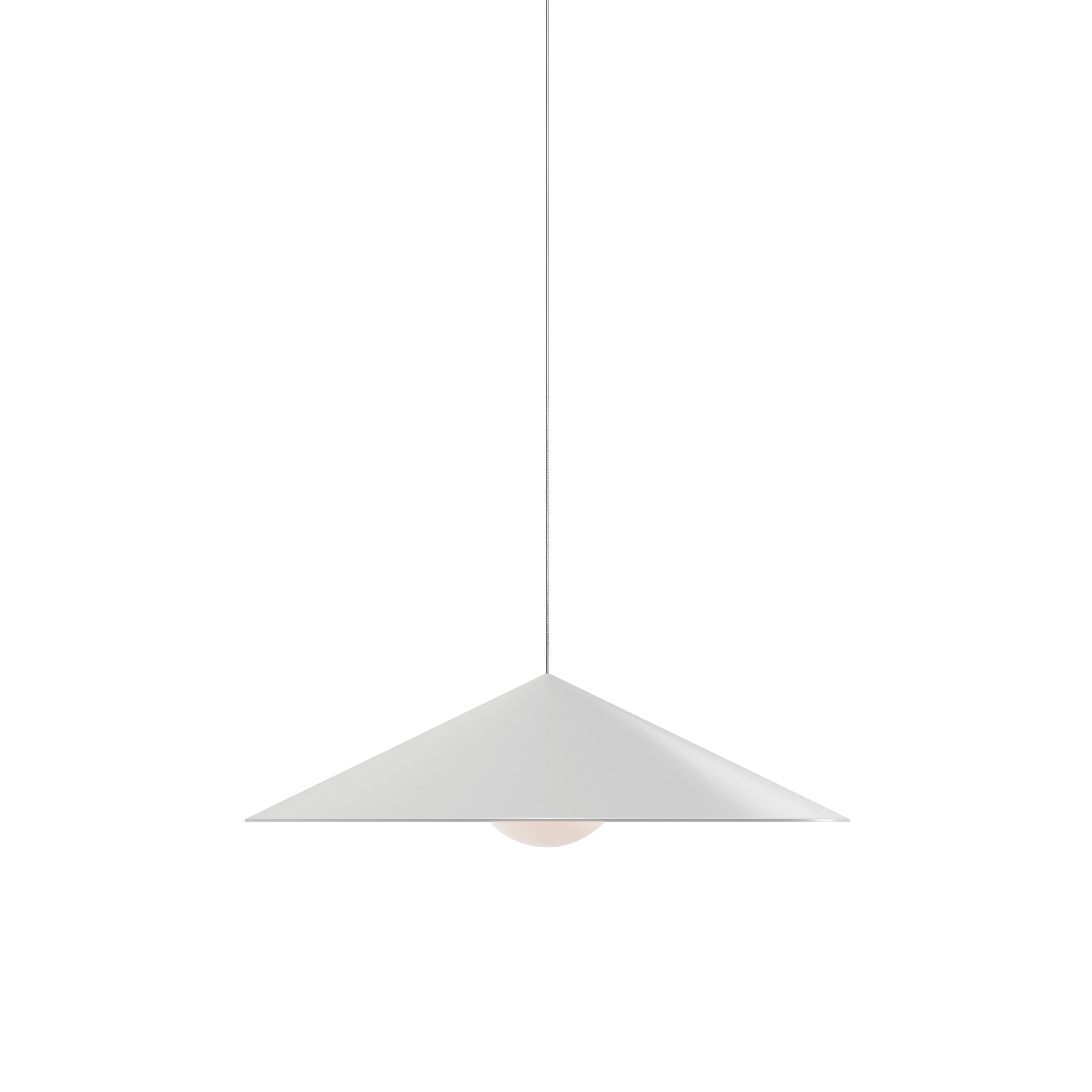 Wisp 120 Pendant: Matte White