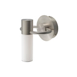 IP Storm Wall Light: Satin Nickel