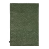 Classic Minimum Cut Out Pattern Rug: Medium + Moss