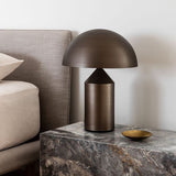 Atollo Table Lamp: Metal