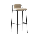 Studio Bar + Counter Stool: Front Upholstered + Bar + Oak