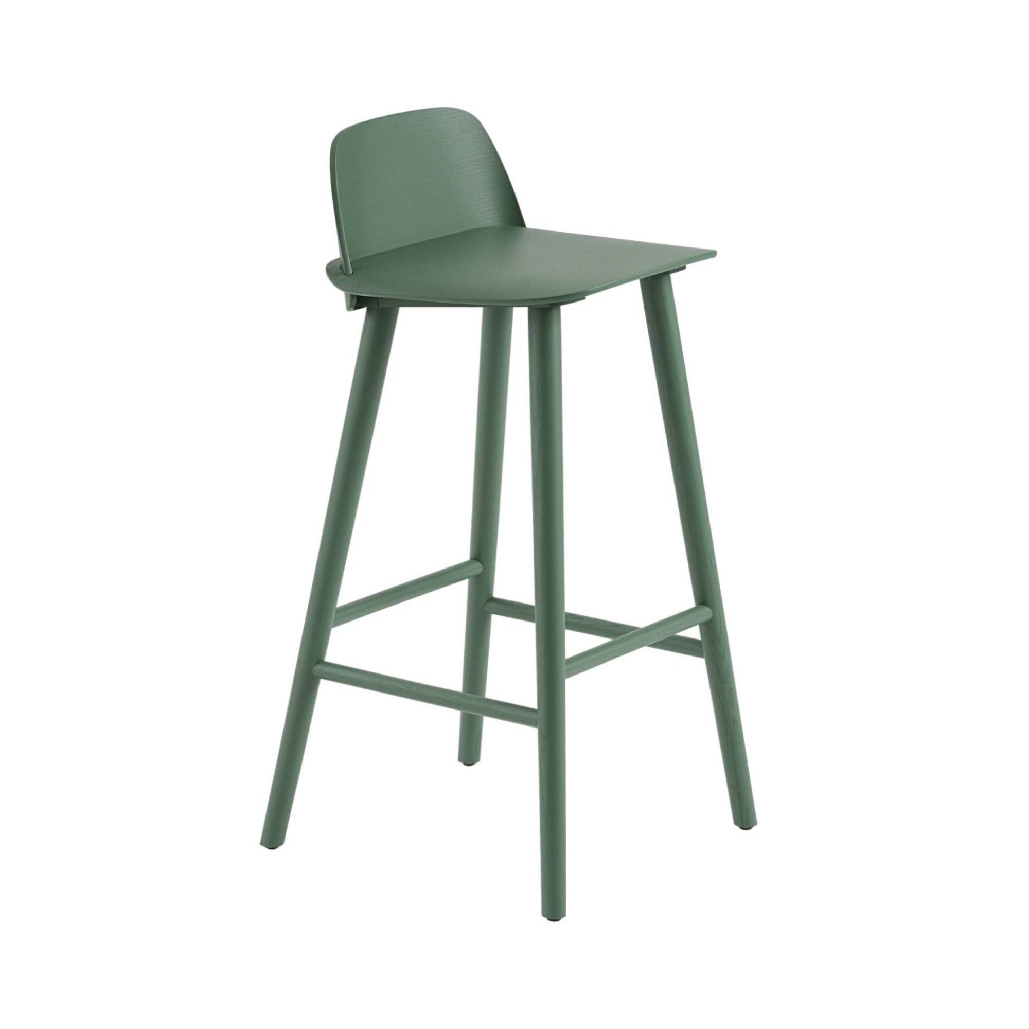 Nerd Bar + Counter Stool: Bar + Green