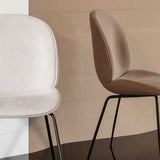 Beetle Dining Chair: Conic Base + Full Upholstery