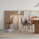 Beetle Dining Chair: Conic Base + Full Upholstery