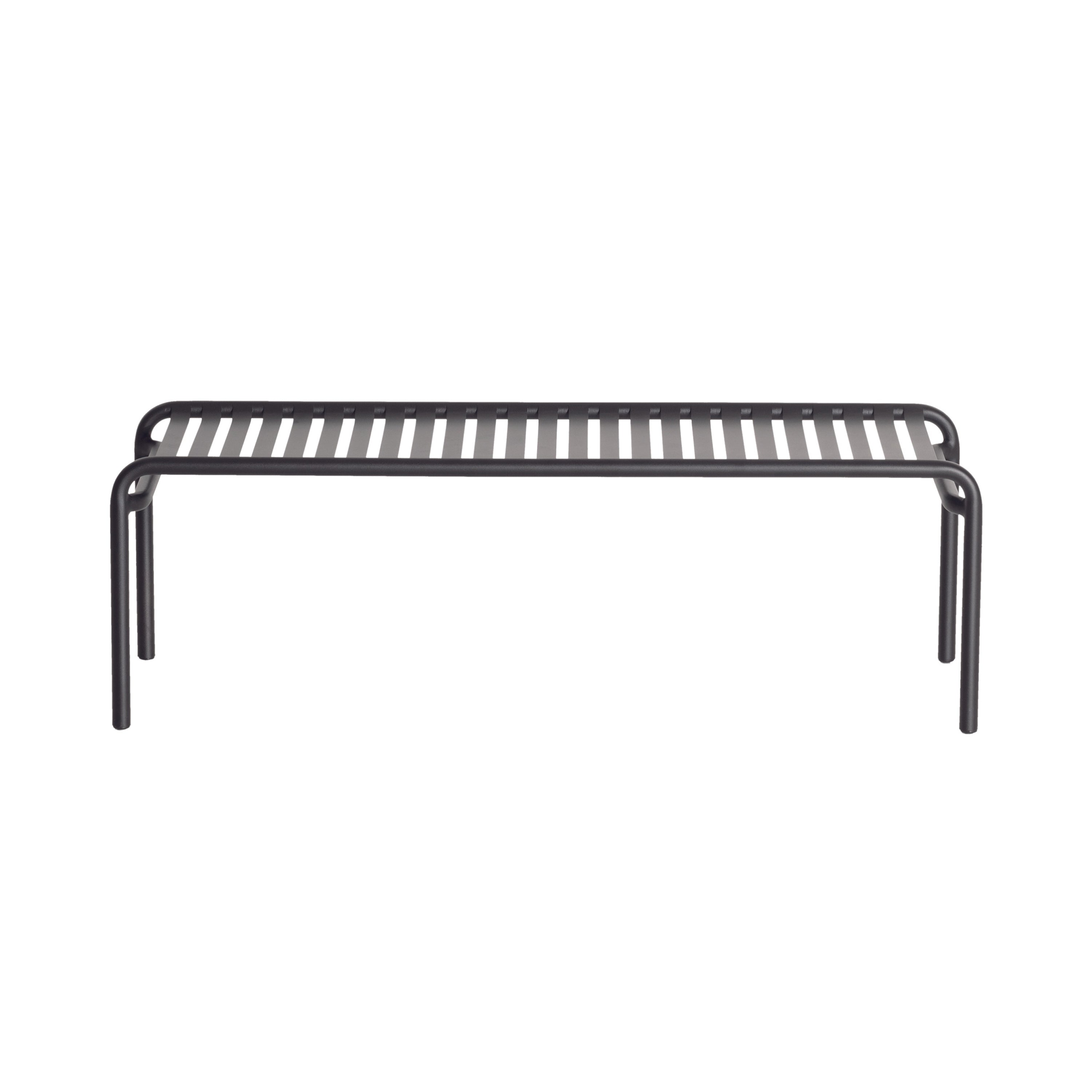 Week-End Long Garden Coffee Table: Black