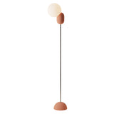 Cantilever Floor Light: Blossom + Chrome