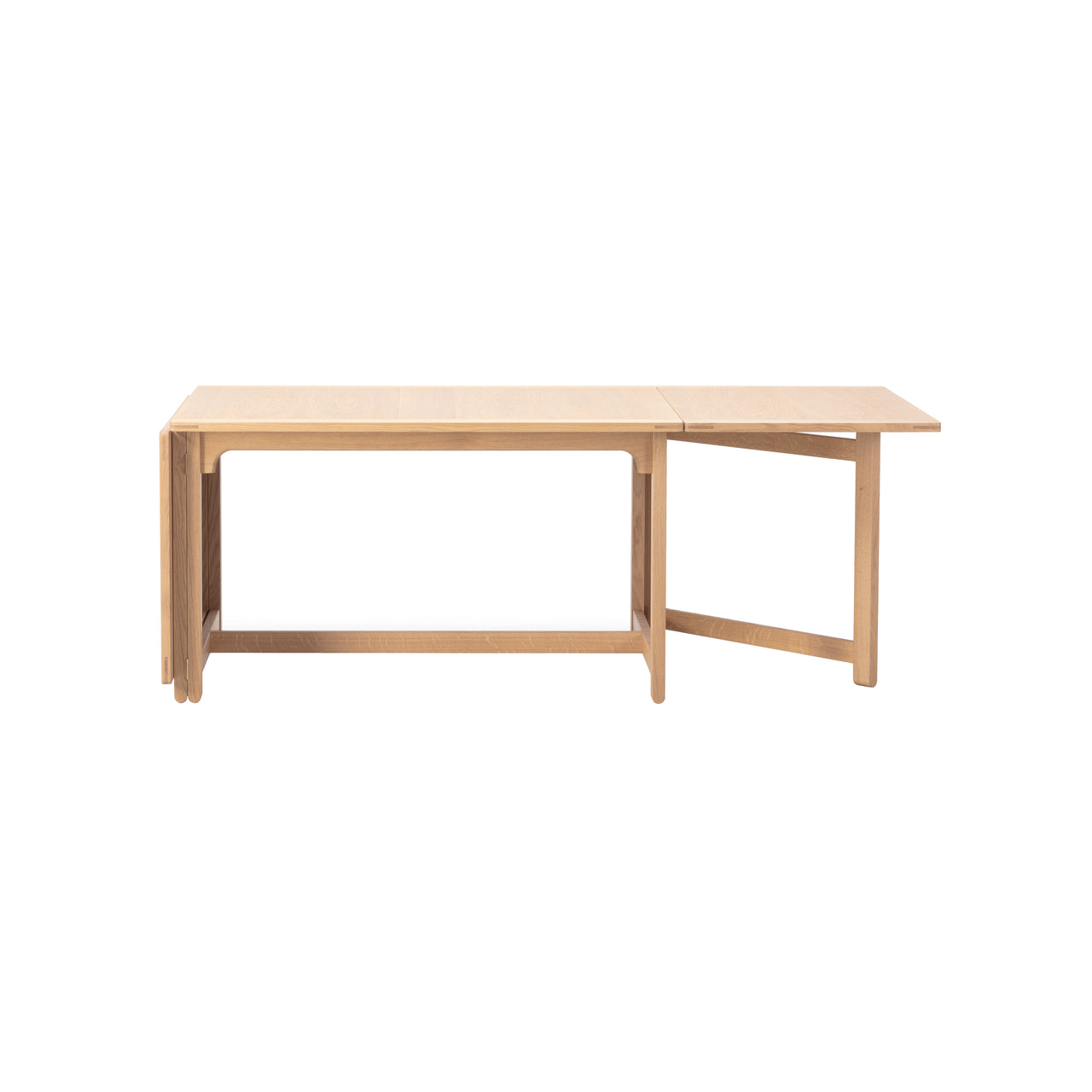 Library Table: Lacquered Oak