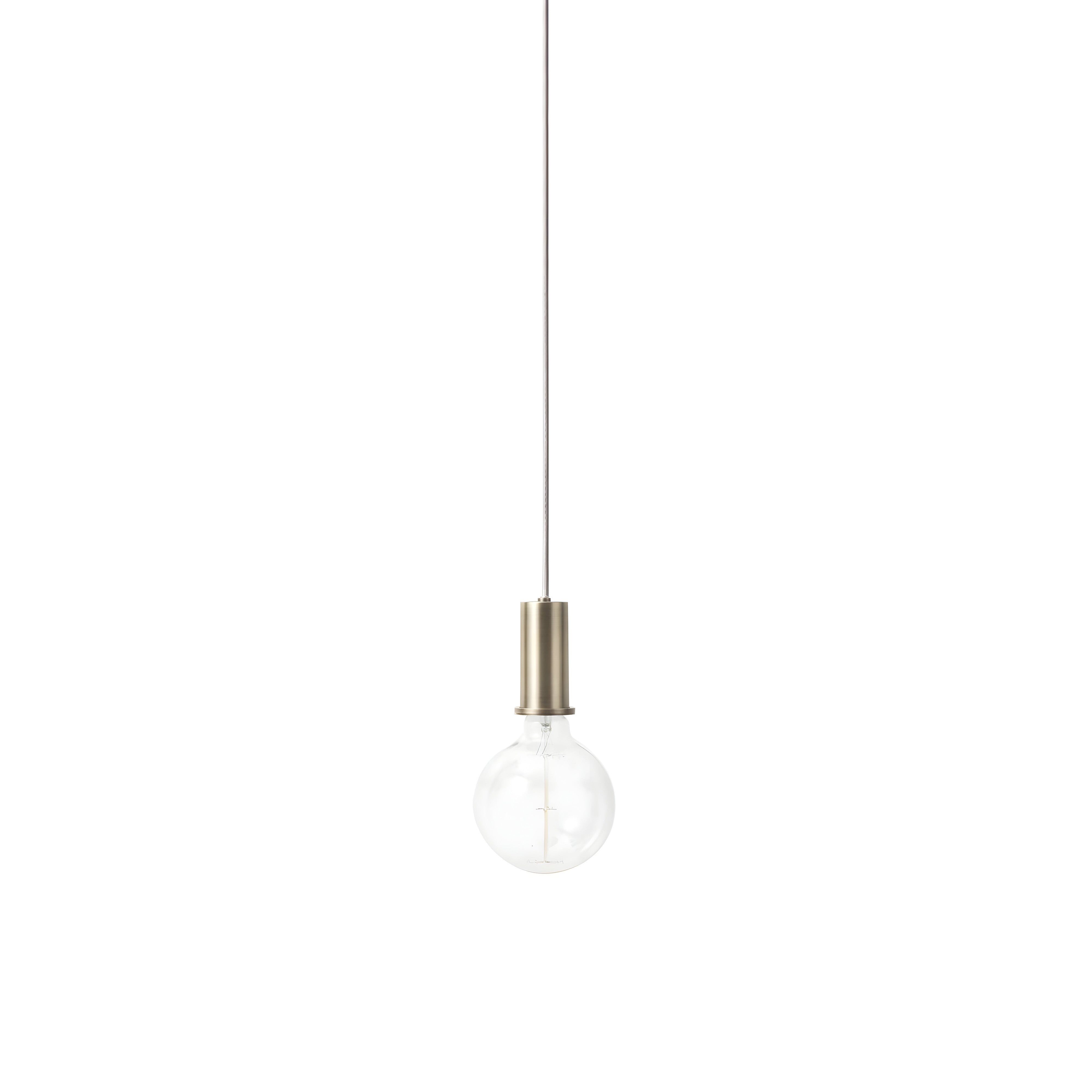 Collect Lighting: Pendant + Low + Brass