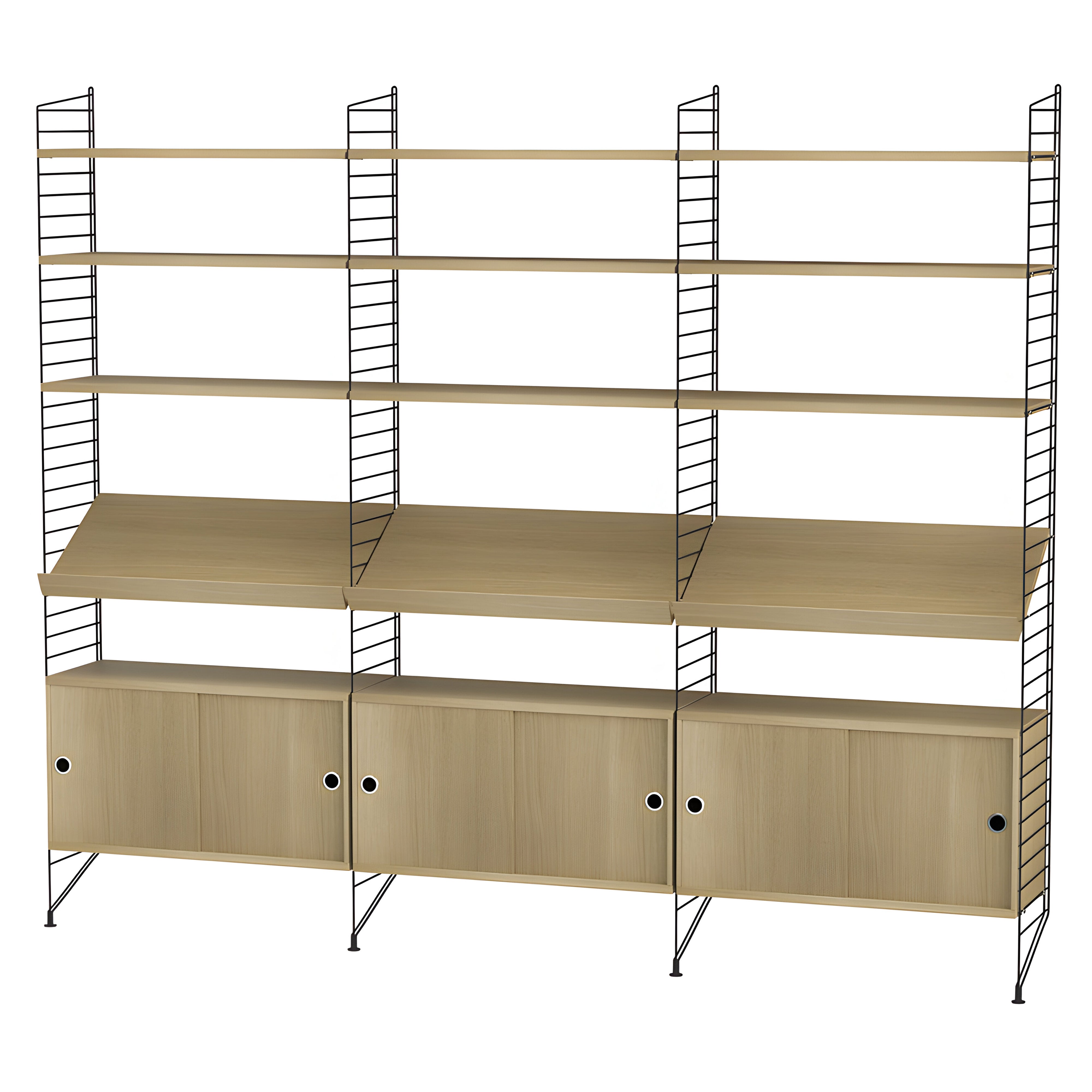 Bundle 15: Oak + Black Panels