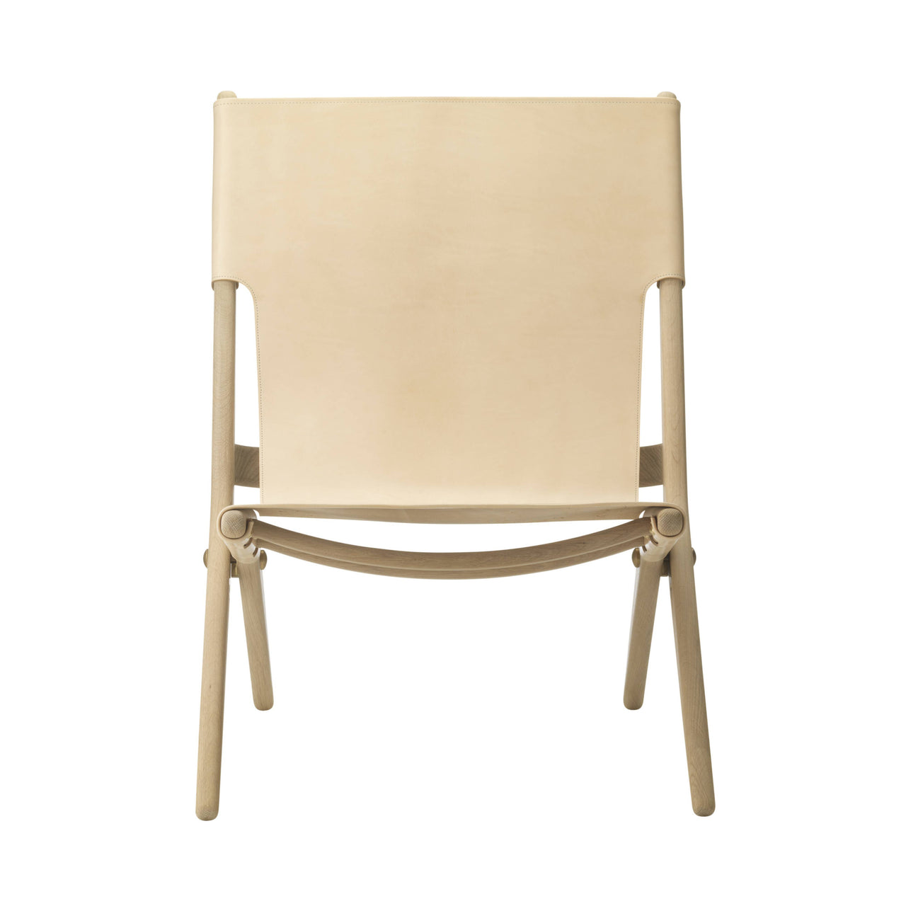 Saxe Folding Chair: Soap Treated Oak