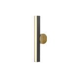 Calé(e) Wall Light: Version 2 + Satin Graphite + Satin Brass