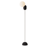 Cantilever Floor Light: Carbon + White