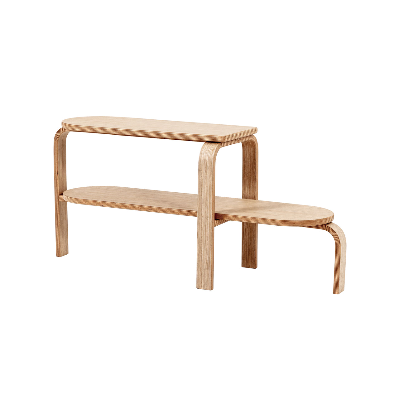 Altura Bench: Oak