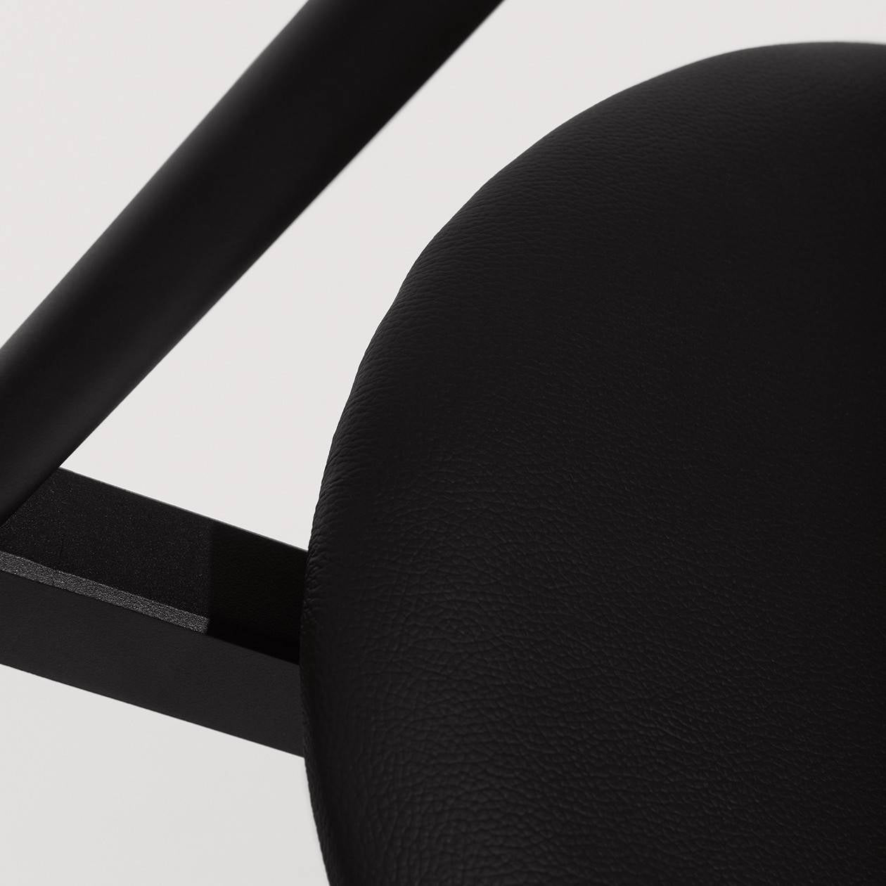 Fromme Bar + Counter Stool: Upholstered