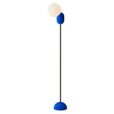 Cantilever Floor Light: Cobalt + Black