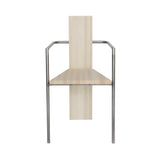 Concrete Armchair: Natural + Untreated Steel