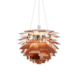 PH Artichoke Pendant: Large + Copper + White
