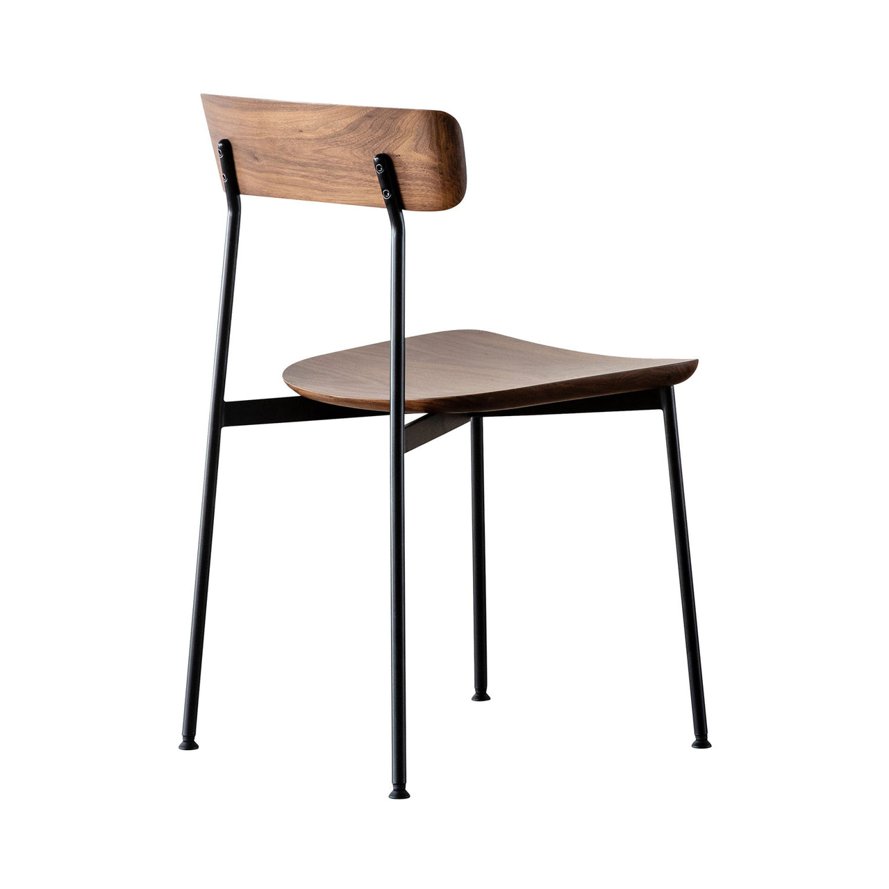 Crawford Dining Chair: Natural Walnut