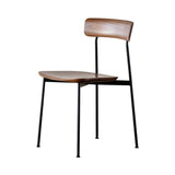 Crawford Dining Chair: Natural Walnut