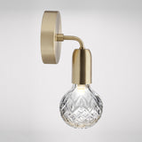 Crystal Bulb Wall Light