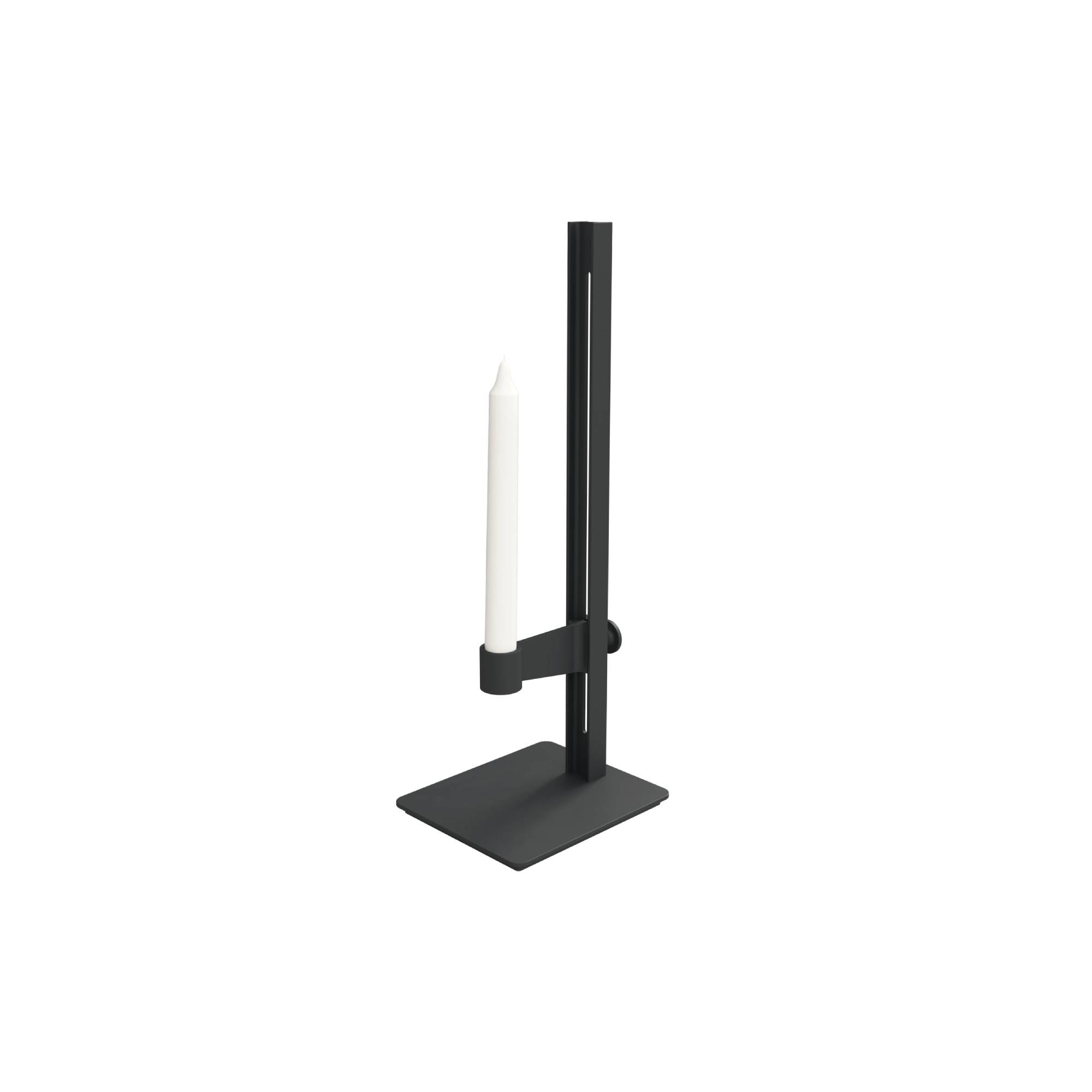 Museum Candle Holder: Black
