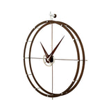 Doble O Wall Clock: Wenge