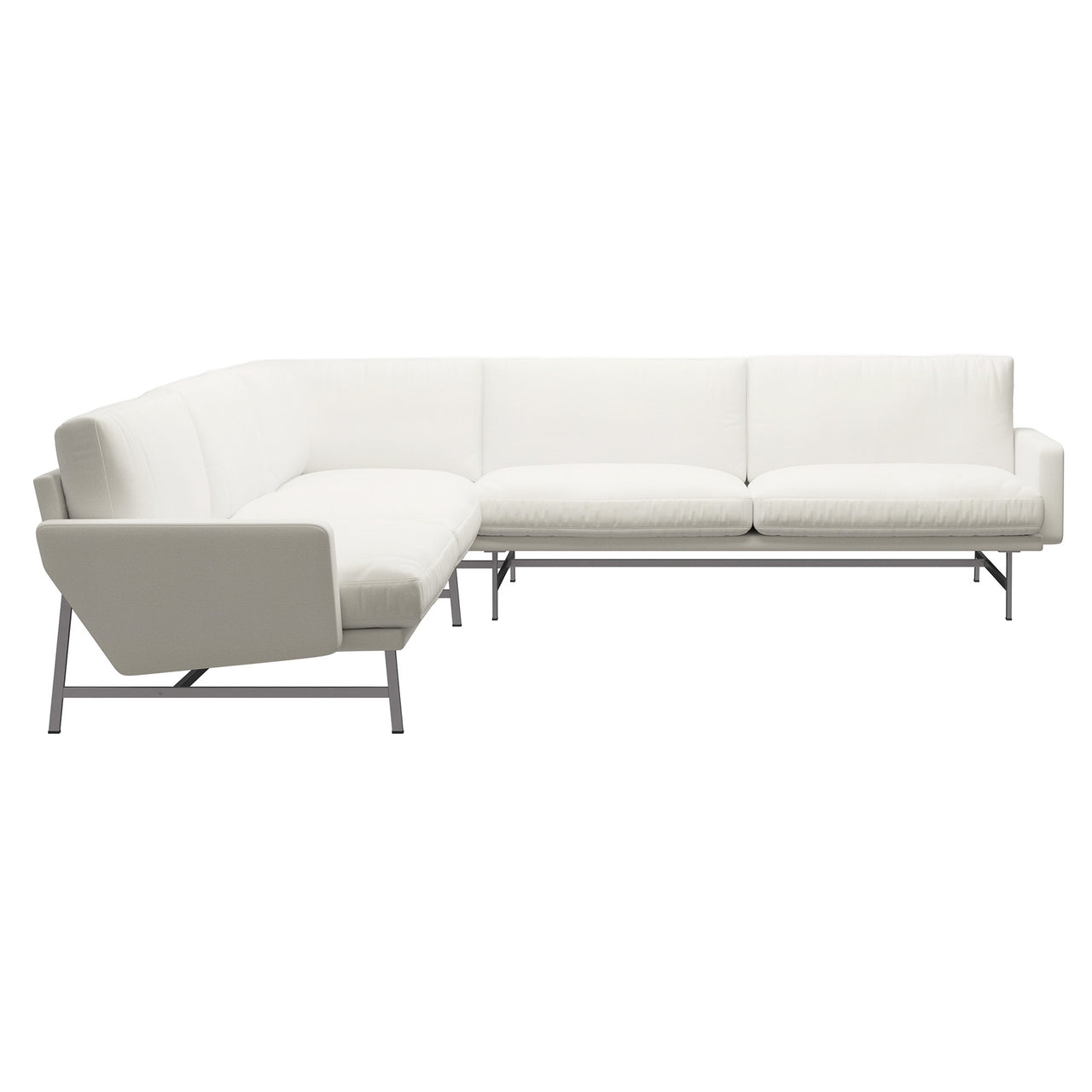Lissoni 5 Seater Corner 1 Side Sofa: Large - 107.5
