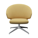 Let Lounge Chair: Swivel Base + Bright Polished Aluminum