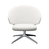 Let Lounge Chair: Swivel Base + Bright Polished Aluminum