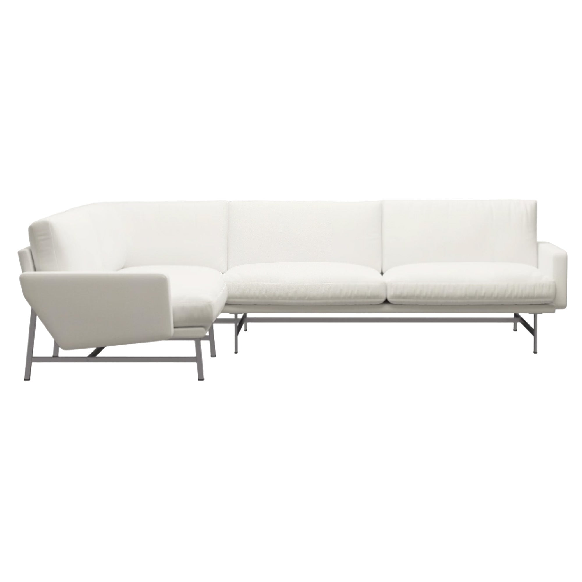Lissoni 4 Seater Corner Sofa: Small - 95.7