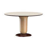 Explorer Dining Table: Round - Glass + Small - 47.2