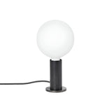 Knuckle Table Lamp: Blackened Oak + Sphere IV