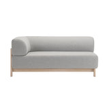 Elephant 2 Seater Sofa Corner: Right Arm + Pale Natural