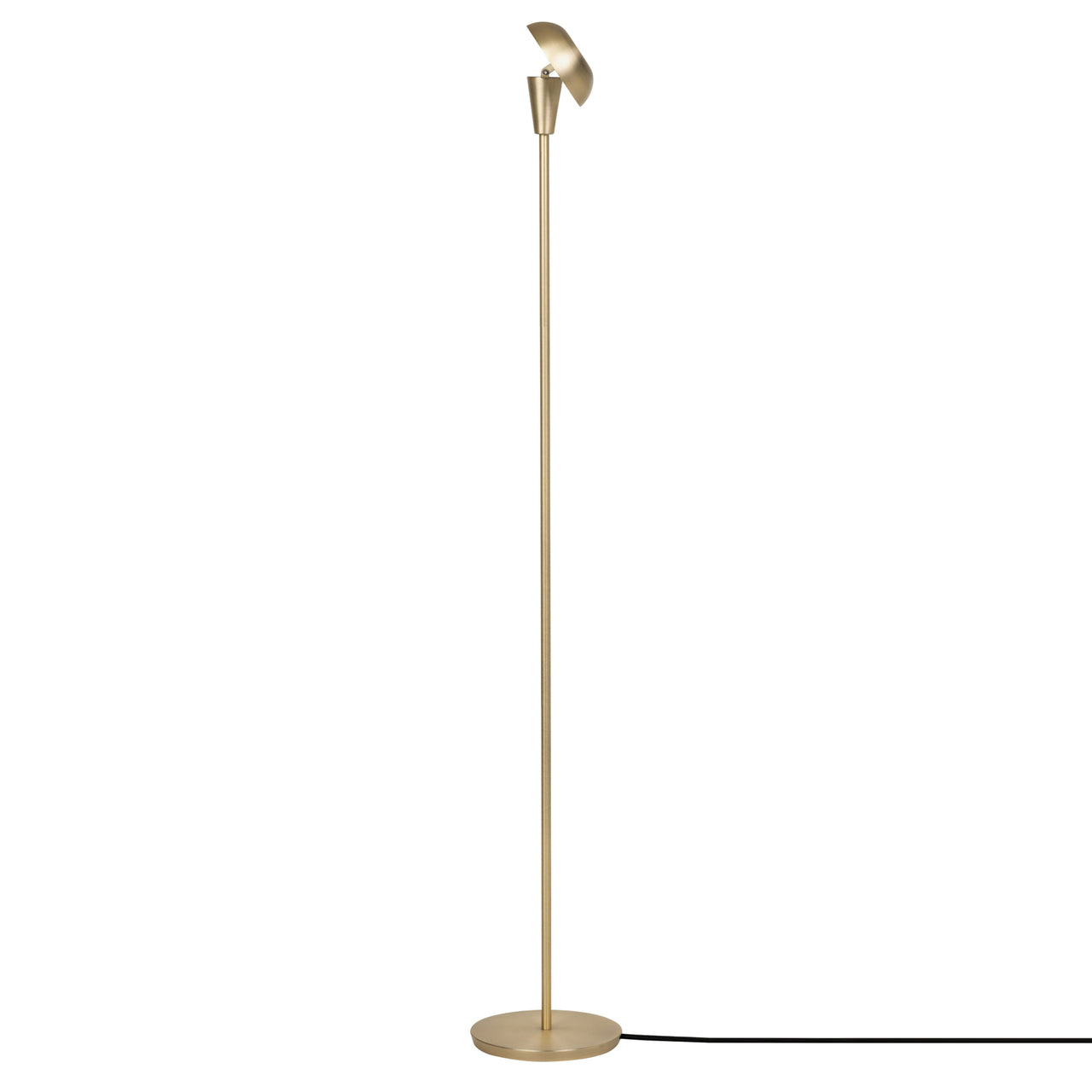Tiny Floor Lamp: Brass