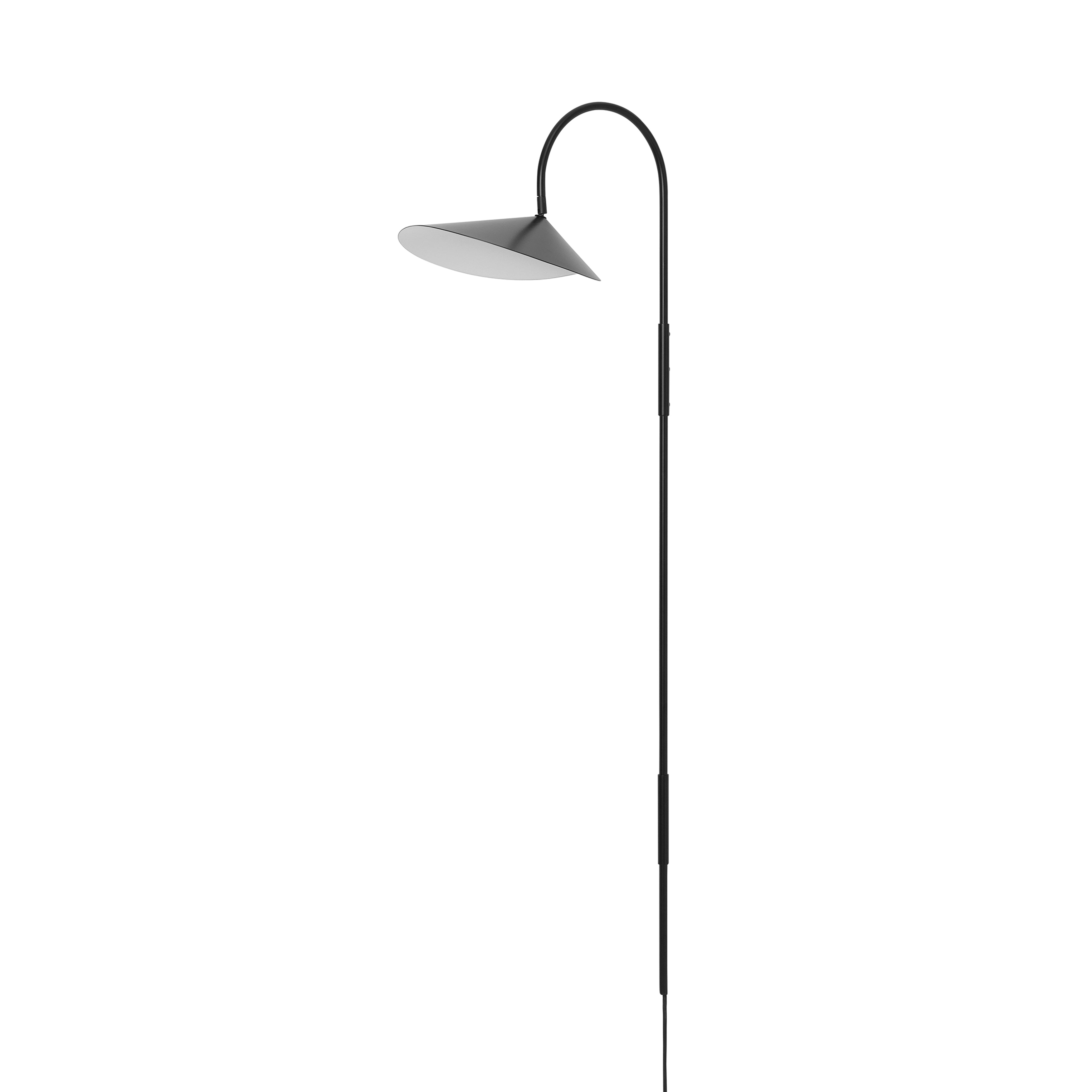 Arum Wall Lamp: Tall + Black