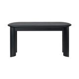 Bevel Bench: Black Oiled Beech